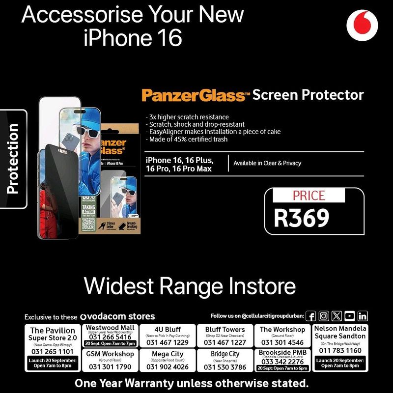 Panzer Glass&#34; Screen Protector