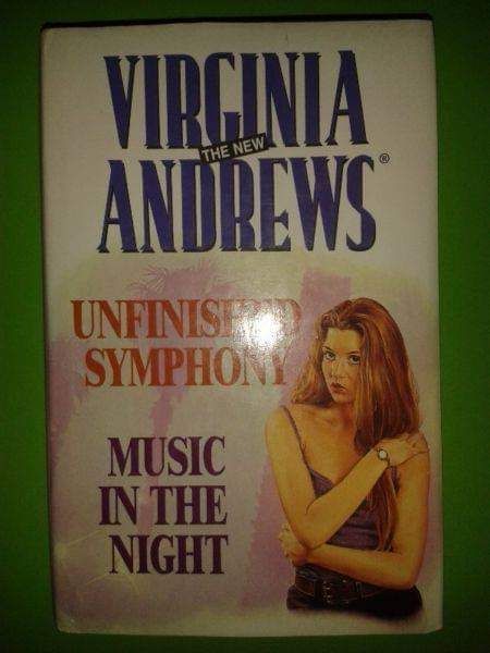 Unfinished Symphony Book 3 / Music In The Night Book 4 - Virginia Andrews - Logan Families Series.