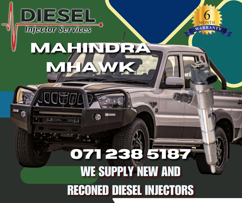 MAHINDRA MHAWK DIESEL INJECTORS FOR SALE OR RECON