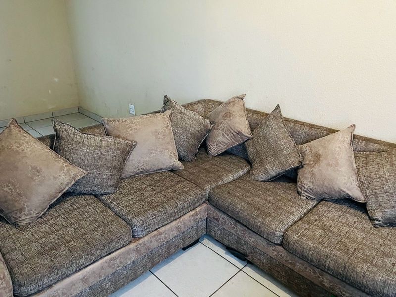 L Shaped couch