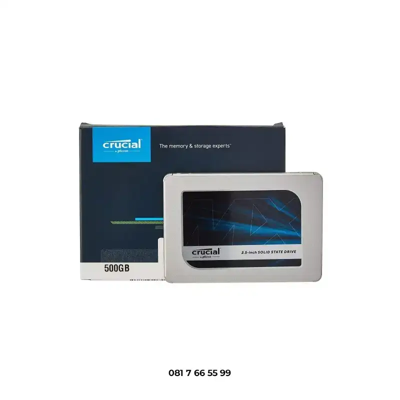 Crucial MX500 500GB 3D NAND SATA 2.5-inch Internal SSD
