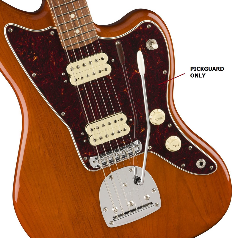 Brown Tortoise Player Series Jazzmaster Pickguard