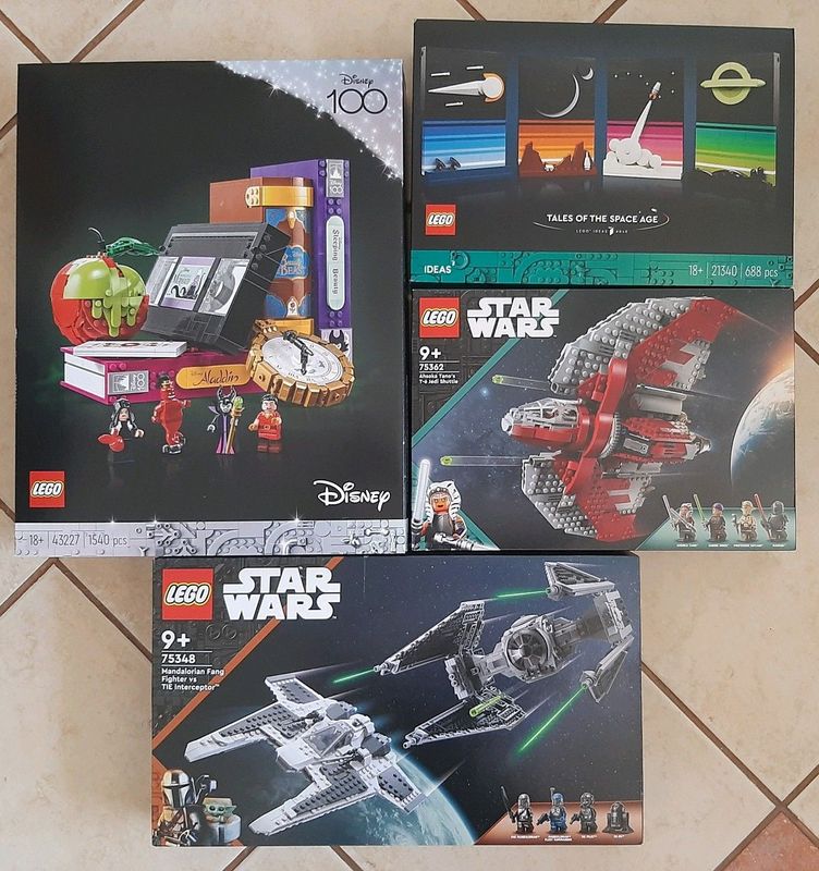 Sealed lego sets