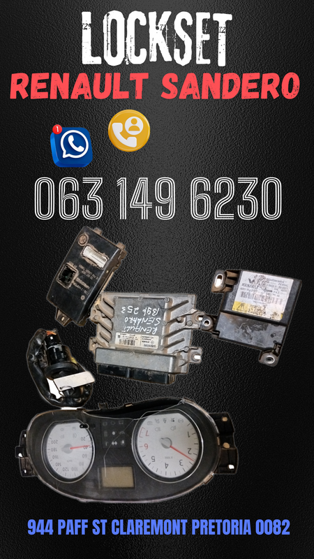 Renault Sandero lockset Call or WhatsApp me 0636348112