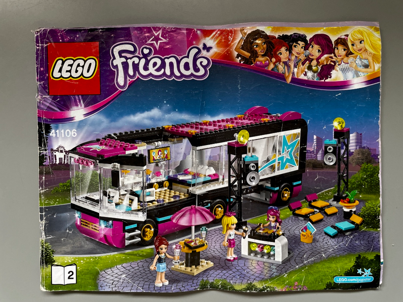 Lego 41106 Pop Star Tour Bus (Friends) (8-12) (2015)