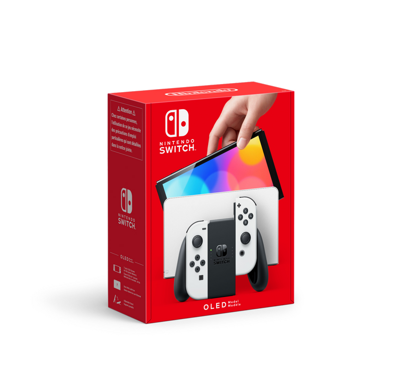 Nintendo Switch 64GB OLED Model Console - White (New)