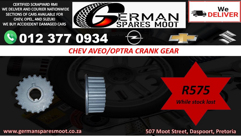 Winter Special!!!  Chev Aveo/Optra New Crank Gear