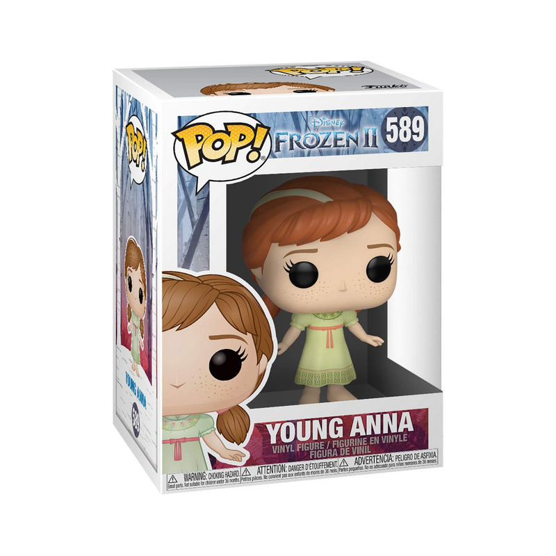 Funko Pop! Disney 589: Frozen II - Young Anna Vinyl Figure (New)