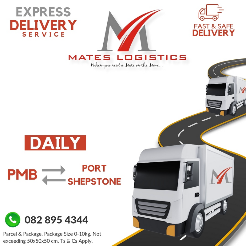 Express Door to door Delivery PMB&lt;&gt;Port Shepstone