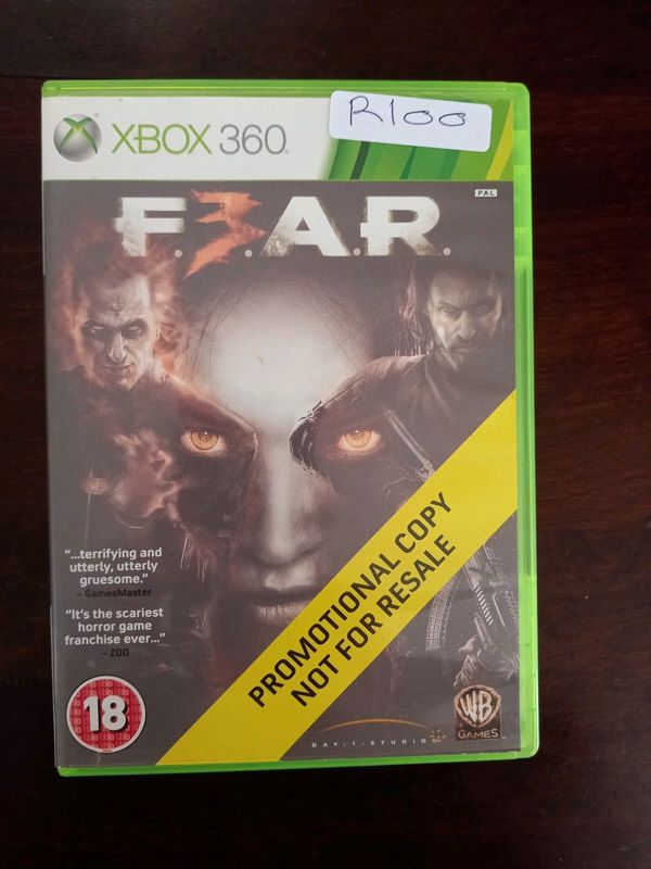 Fear 3 Xbox 360