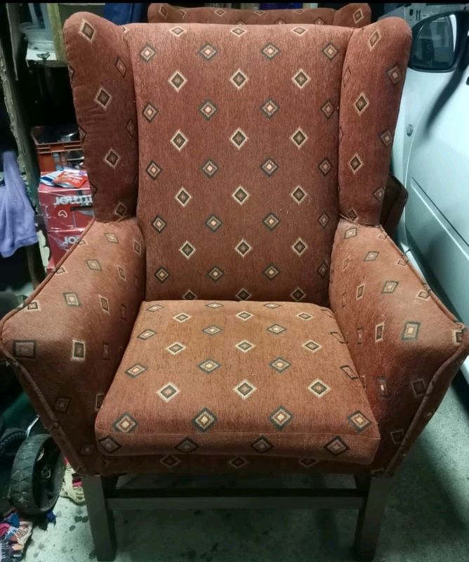 Wingback Chairs x2