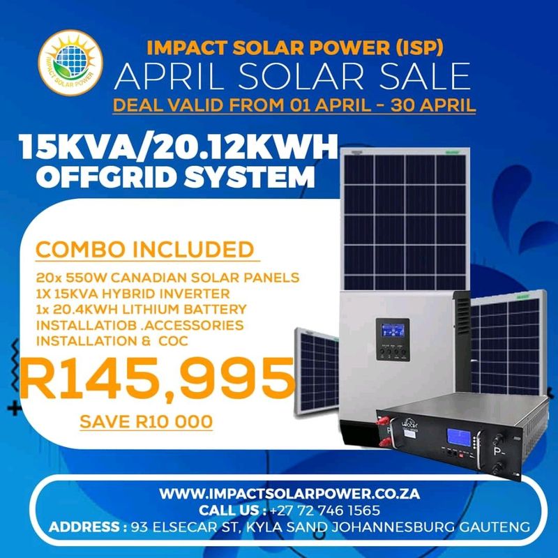 SOLAR POWER SYSTEM MATERIALS AND INSTALLATION