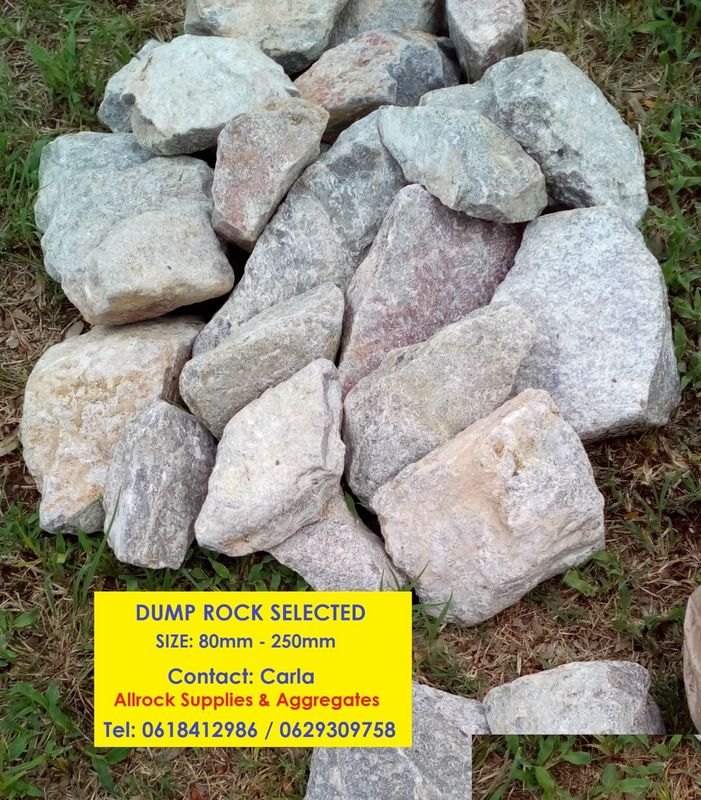 Decorative / Selected / Un-selected Dump Rock