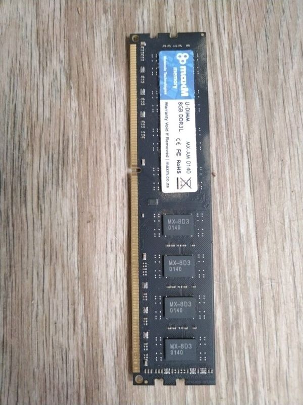 8 gig ram