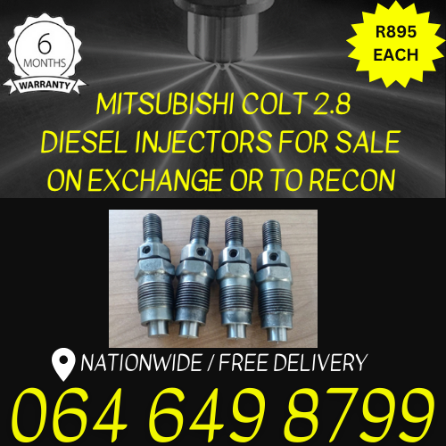 Mitsubishi Colt diesel injectors for sale on exchange