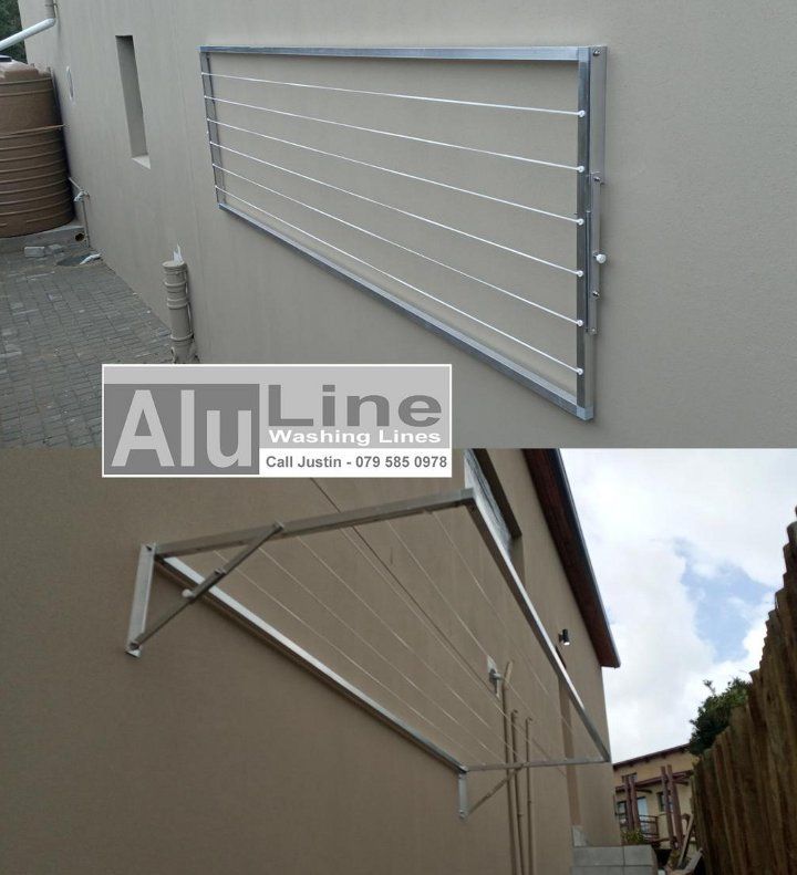 Aluminium Washing Lines - Fold Down