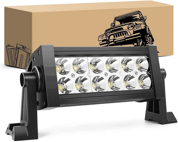 36W LED 3D Lens Vehicle Light Bar with Spot Beam 10V~32V DC. Special Offer. Brand New Products.
