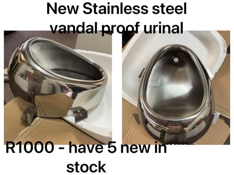 Stainless Steel vandalproof urinal