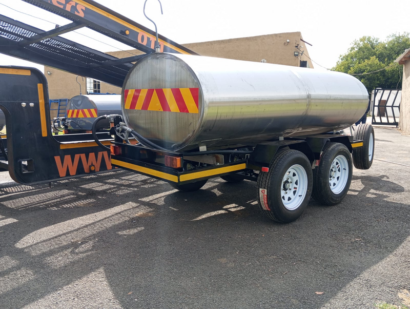 2024 2500 liter stainless steel bowser