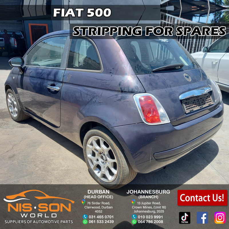 FIAT 500 STRIPPING FOR SPARES