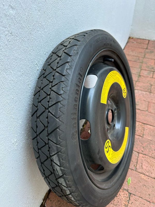 Audi A3 biscuit tyre and rim