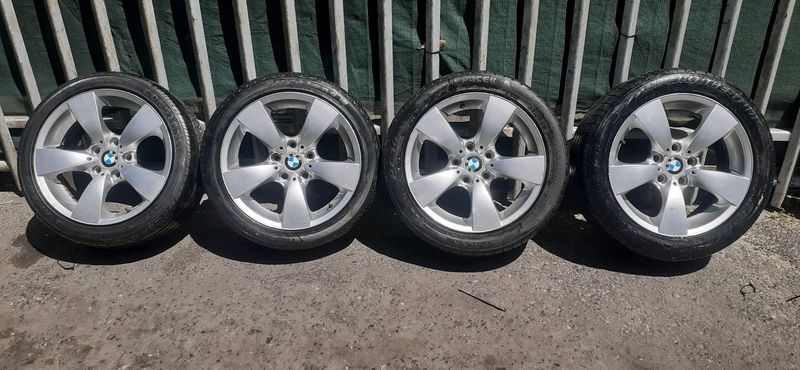 17inch bmw motorsport mags with tyres