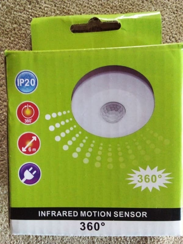 WHOLESALE SPECIAL BULK OFFER: Infrared Motion Sensor PIR 360° Detection Range 220V Brand New Product