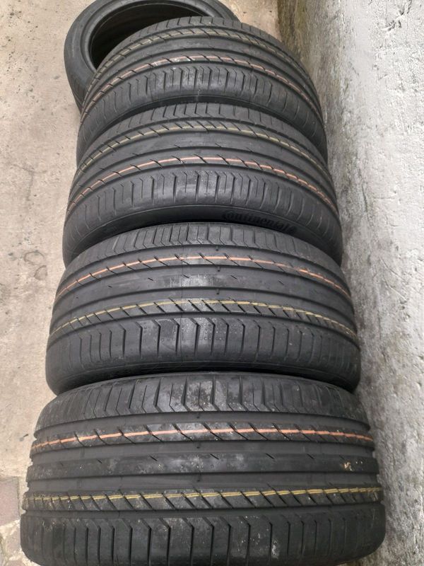 4 Brand new tyres 245/40/R18 CONTINENTAL RUNFLAT TYRES ZUMA 061_706_1663 IS AVAILABLE NOW
