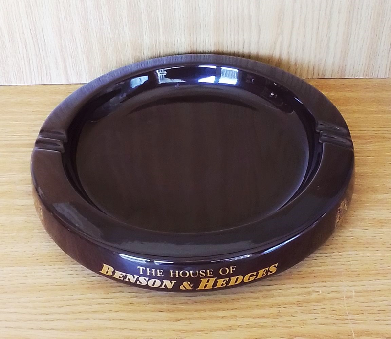 Vintage 1980&#39;s Extra Large Benson and Hedges Ashtray