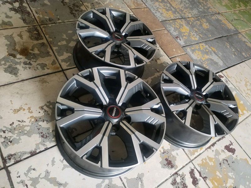 18Inch ISUZU DMAX Magrims 6Holes A Set Of Four On Sale.