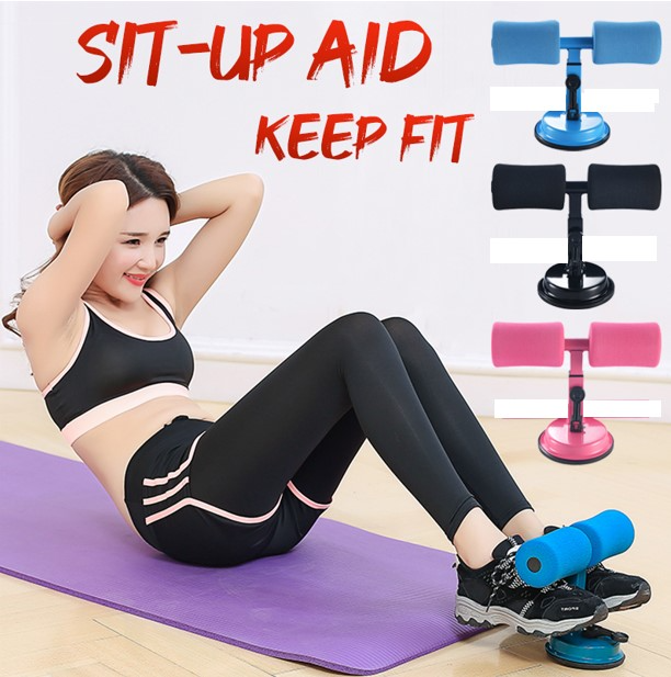 Exercise- Weight loss - Sit-up Bar Self-Suction Push-up Bar Abdominal Core Muscle Trainer