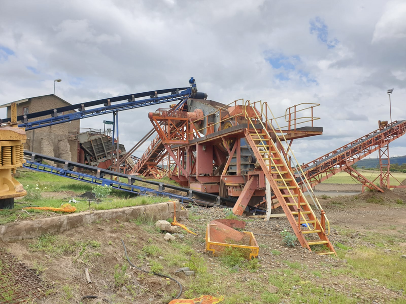 River Sand Wash Plant - 20 tons per hour