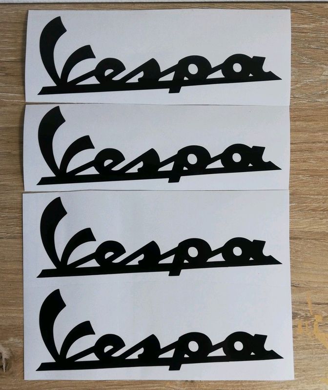 Piaggio Vespa stickers graphics / vinyl cut decals