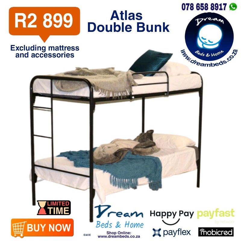 Atlas double bunk bed Sale