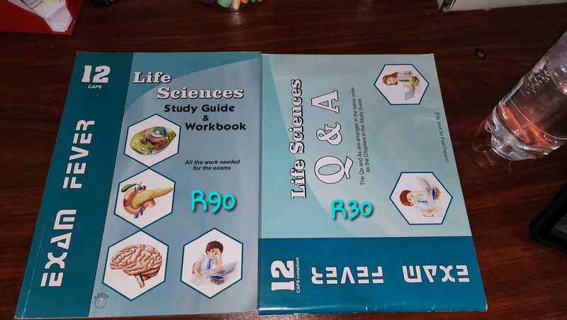 Grade 12 Life Sciences/Biology Study Guide &#43; Q&amp;A and Past Paper booklet