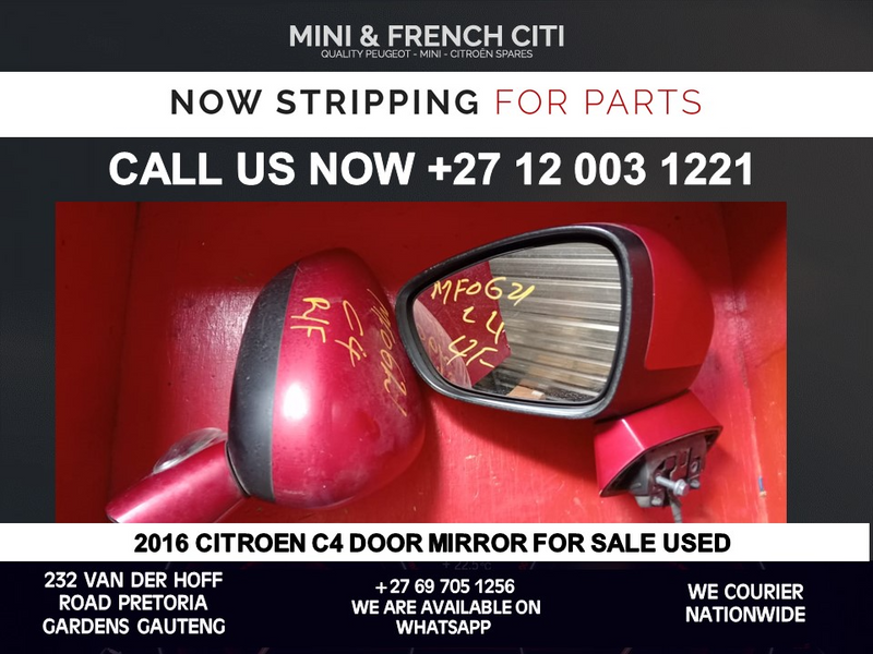 Citroen C4 mirror for sale used
