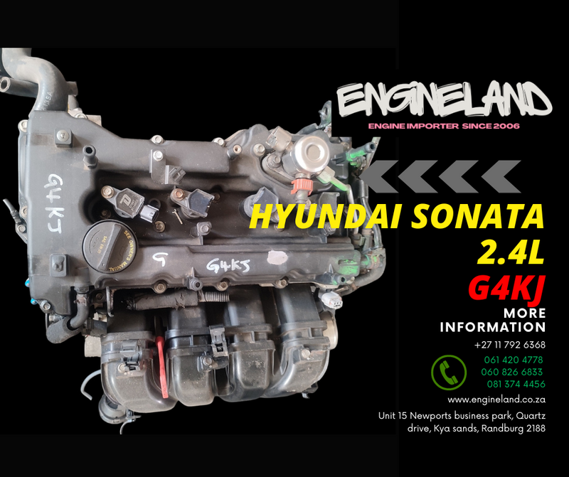 Hyundai Sonata 2.4l G4KJ engine