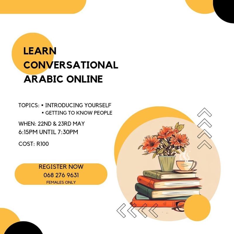 Learn conversational Arabic online