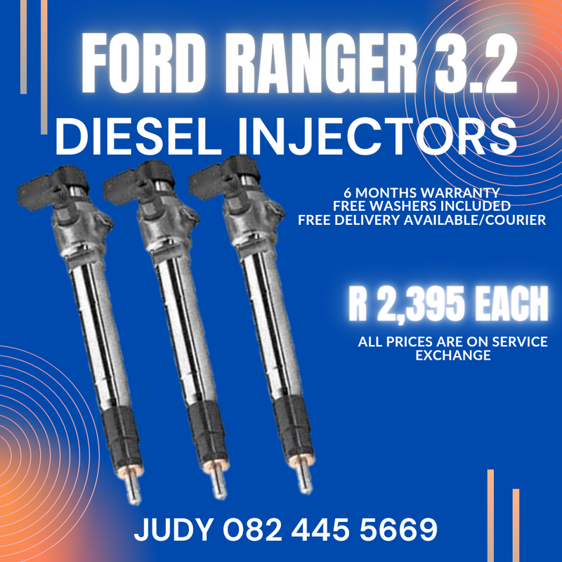 Ford Ranger 3.2 Diesel Injectors