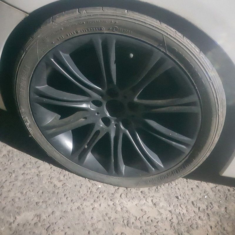 Bmw e60 msport rims and tyres 18s