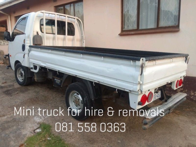 Mini truck for hire &amp; removals