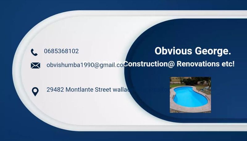 Construction service and maintenance