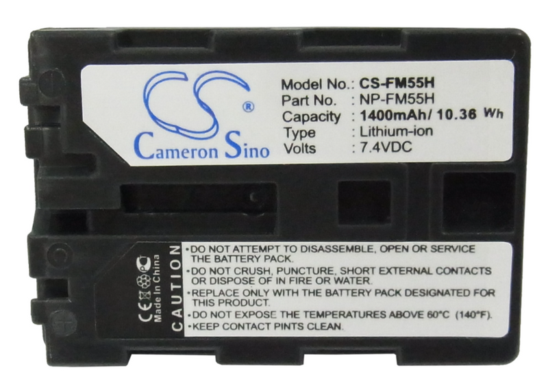 Camera Battery CS-FM55H for SONY DSLR-A100 etc.