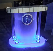 CUSTOM DESIGNED PULPITS WITH LED&#39;S