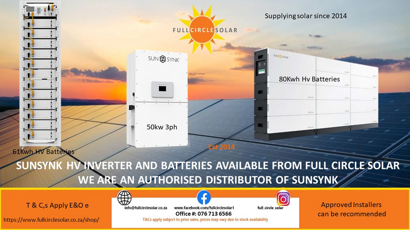 50Kw Sunsynk Systems