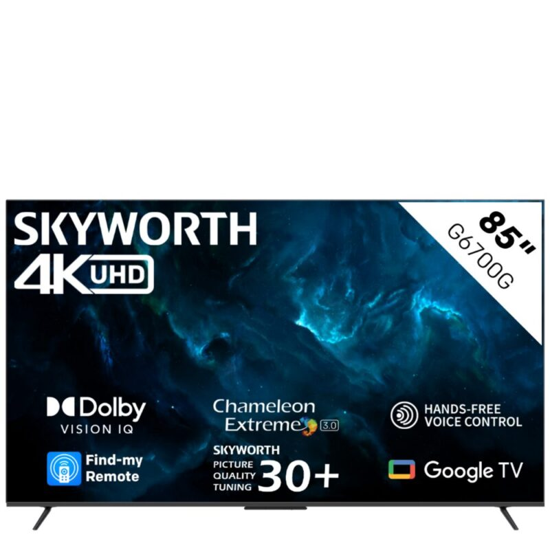 TV Wholesaler: Skyworth 85 Ultra HD 4K Smart Android/Google LED TV - 36 Month Warranty