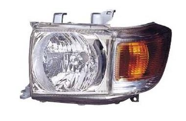 Toyota Land Cruiser 76/79 Series left side headlight unit.