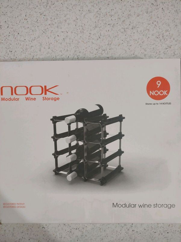 Nook Wine storage *Brand new*