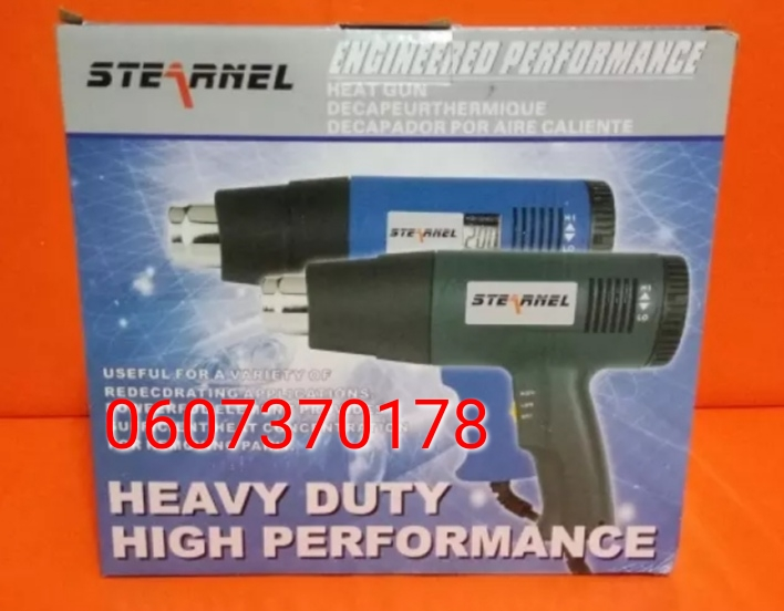 Heat Gun Adjustable Temperature 1800W with Nozzle (Brand New)