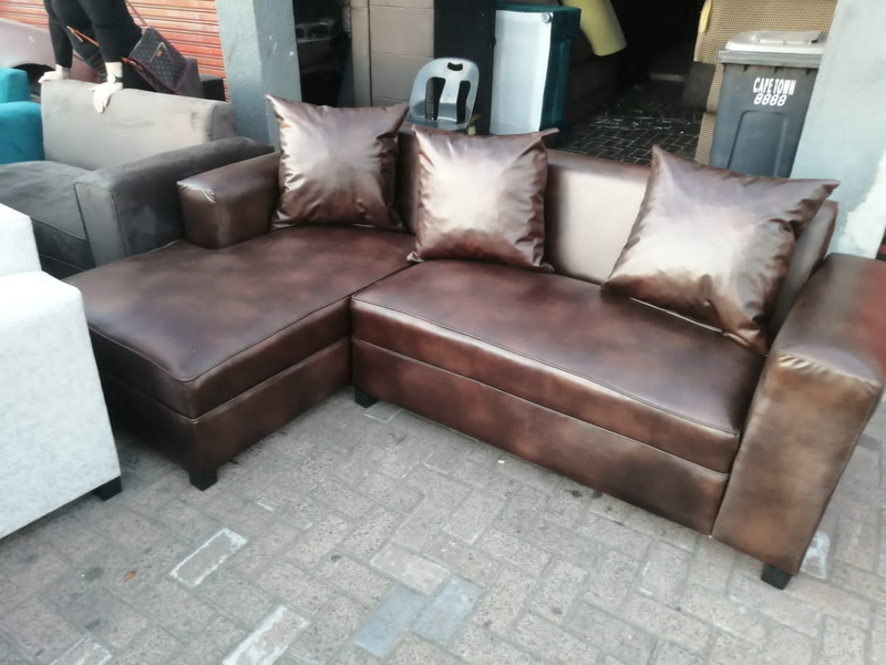 Brown daybed sofa